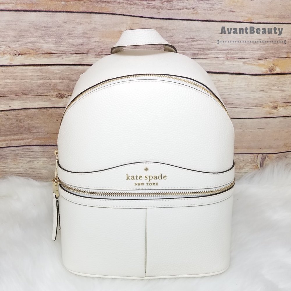 Kate Spade New Medium Backpack Karina Parchment - Picture 4 of 13